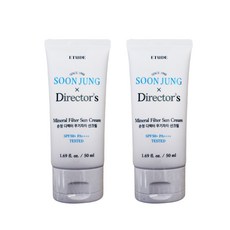 에뛰드 순정 디렉터 무기자차 선크림 SPF50+ PA++++, 2개, 50ml