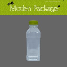 사각 쥬스페트병 350ml, 주황색, 240개