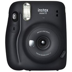 Fujifilm Instant Camera Cheki Instax Mini 11 Charcoal Grey Ins, 1개, 상품명참조
