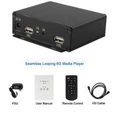 MPC1920DH 1080 마력 비디오 플레이어 기가바이트 HDMI 디스플레이 hd 내부 8 화면 출력 메모리 광고 실내 더블 풀, Media Player - 디빅스인코더