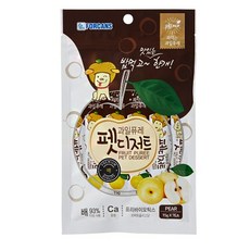  포켄스 강아지 간식 과일퓨레 펫디저트 배 7개입, 12개 