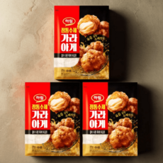하림 정통수제가라아게 375g 3봉 아이들간식, 3개
