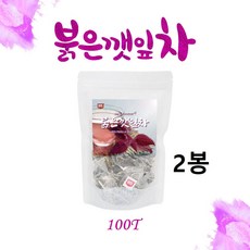 눈엔차즈기 차조기 붉은깻잎차 100티백 자소엽 항산화 루테올린 혈액순환 눈건강, 2