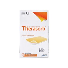 테라솝 친수성 폼 드레싱 10cmx20cm 10매(1box) 욕창 화상 습윤 밴드 원바이오젠 메디폼 Therasorb, 1개, 10개