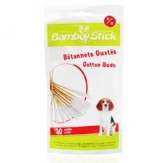  [밤부스틱] 애견전용 면봉/S-M (30Px10개) 