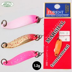 [털보낚시]포레스트 마살 토너먼트 타입2 1.2g, 18_1.2g