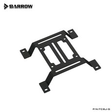 배로우 120mm/140mm 라디에이터 금속 플랫 브래킷 물 냉각수 탱크 워터 펌프 크기 12cm 14cm 팬 TCBJ-G, 1개, 01 120mm Bracket