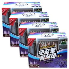 산도깨비 옷장용 탈취제(라벤더향) 65g X 4개입, 260g, 4개