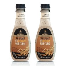 cj제일제당 오곡 참깨 드레싱 570gx2개, 2개, 570g