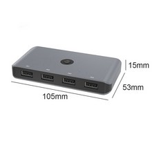 유그린usb3.0kvm스위치4포트멀티허브