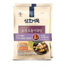 CJ 삼호 오색어묵탕 365G x 2입 1개 (보냉백/아이스박스中택1), 옵션2 - 아이스박스포장 (아이스박스+아이스팩)