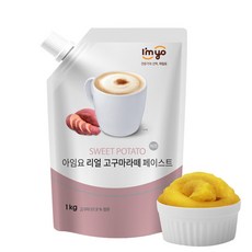 아임요 리얼 고구마라떼 페이스트 1kg, 1개입, 6개