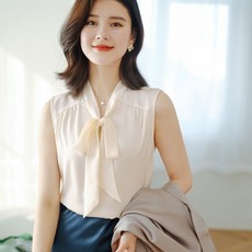 뷔스티에블라우스