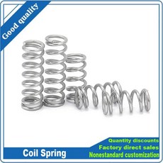 304 스테인레스 스틸 코일 스프링 와이어 직경 0.7 소형 압축 리턴 헬리카 0.8mm x 5mm 6mm 7mm 8mm 9-12mm 5-50mm 10 개, [01] 0.7mm, [07] 11mm, [02] 10mm, 10개