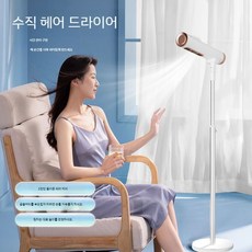 스탠딩 드라이기 자동 앉아서 머리말리기 핸즈프리 강력, 헤어드라이기