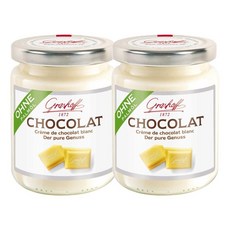 Grashoff 그라스호프 화이트 초콜릿 크림 스프레드 초코잼, 250g, 2개