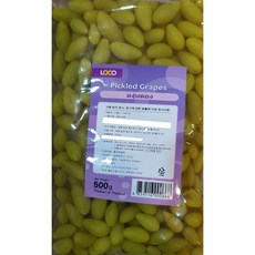Pickled Grapes 피클 포도 피클드 그레이프 500g WORLDFOOD, 1개