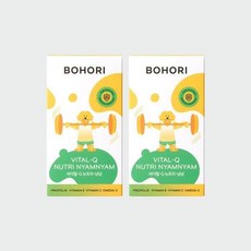 보호리 바이탈Q 뉴트리냠냠 강아지 기관지 심장 영양제 협착증 기침 150g 2개, 2box/One Size, 2팩 - 바이탈큐뉴트리냠냠