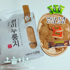 100% 현미누룽지 1.2kg 비타푸즈현미누룽지 그냥먹어도 맛있는 영양간식 바삭바삭한 누룽지 + 폴라캔디