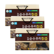 충북농협 국내산 칡즙 효능 연말 명절 부모님 선물 세트 진액 음료 순수 30포 3EA