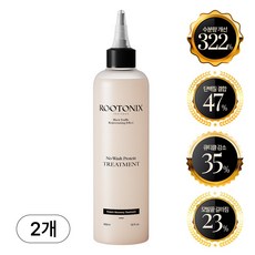 루토닉스 노워시 트리트먼트 에센스 미용실 헤어팩, 2개, 300ml