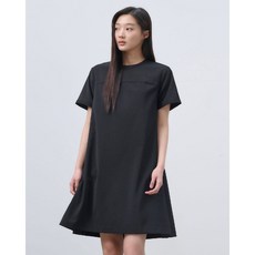 빈폴 레이디스 폴리 라운드넥 A라인 쇼트 원피스 - 블랙 BF4471C035 154958