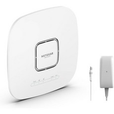 NETGEAR 클라우드 관리 무선 액세스 포인트WAX625 WiFi 6 듀얼 밴드 AX5400 속도 | 최대 328 클라이언트 장치 802.11ax Insight 원격 PoE, Includes AC Adapter_AX5400 | W, 1개 - 넷기어wax625