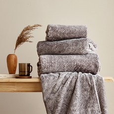 [아르페지오베이직] 헤디 브라운 극세사 밍크담요(소형75x100), 헤디 밍크담요(소형75x100)