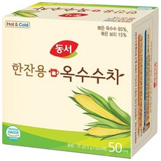 동서 한잔용 옥수수차 1.5g x 50T, 50개입, 1개