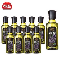 해표 포도씨유 250ml, 10개