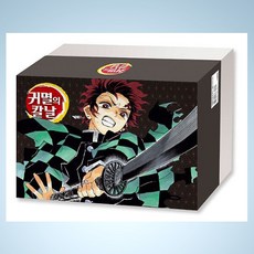 귀멸의 칼날 박스세트 전23권 / 부록 PVC카드 23매 책과랩핑