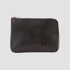 MHL 동전지갑 마가렛 호웰 MHL 베이직레더 미니지갑 23FW
