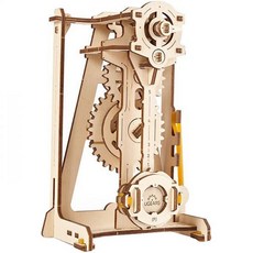 92피스 목재 입체퍼즐 - 유기어스 펜듈럼유기어스 3D퍼즐 UGEARS 입체퍼즐 모형 나무조립 키덜트 장식품 나무퍼즐 3D입체퍼즐 목공DIY 나무모형 만들기키트 만들기세트 만들기 만들기수업 목공예 목재DIY 나무장난감 장난감만들기, 본상품