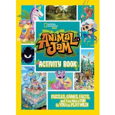 (영문도서) Animal Jam Activity Book Paperback, National Geographic Kids, English, 9781426331480