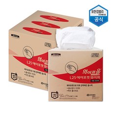 41702 와이프올 L25 에어포켓 산업 와이퍼, 300개