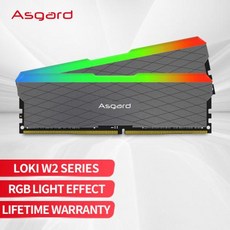 Asgard W2 시리즈 RGB RAM ddr4 8GBx2 16GBx2 3200MHz PC425600 135V 듀얼 채널 멋진 데스크탑 메모리 ram