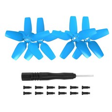 DJI 아바타 드론 2925S 컬러 프로펠러 고가형 세트 Avata 전용 교체용 경량 날개 부품, (아바타) 프로펠러(블루)(고가형)(2), 1개 (아바타) 프로펠러(블루)(고가형)(2), 1개