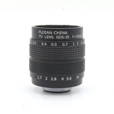 [해외] CCTV 35MM F1.7 렌즈 C 마운트 소니 NEX-5 NEX-3 NEX-7 NEX-5C NEX-C3 NEX, C 입