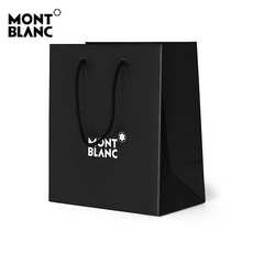 명품 MONTBLANC 몽블랑 선물용 정품 블랙 쇼핑백