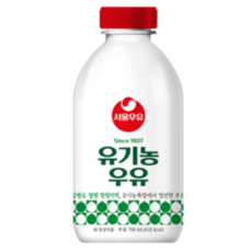 서울우유 유기농 우유 700ml(cjfdnjs cjdwjd 100%유기농 우유) 냉장포장무료, 700ml, 5개