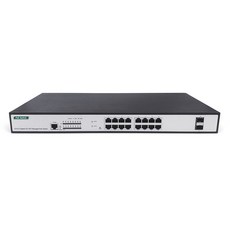 NEXT POE1620L2-300 16포트 기가비트 PoE+ 2포트 SFP 스위칭허브 관리형스위칭허브 300W