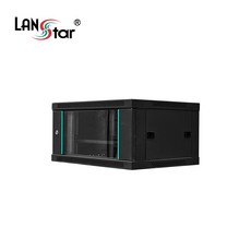 LANstar 19인치 허브랙 블랙 300x450x600 6U LS-300HB, 1개