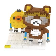 [알꿀밤-나노블럭-베어] CK곰 병아리 스키장