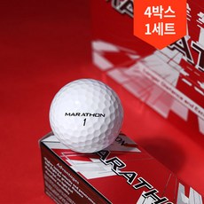  던롭 4박스 총60구 2023 스릭슨 마라톤 15구 골프공 4개 화이트 15개입 