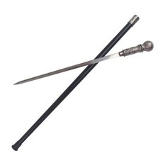 호신용 지팡이 가검 미끄럼 방지 등산 스틱 다기능 블랙 골드 호신용 지팡이 1개