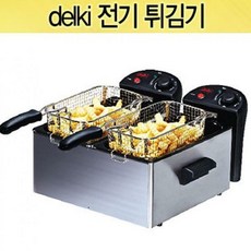델키 업소용 전기튀김기 1구/2구, 델키 전기 튀김기1구(DK-201)