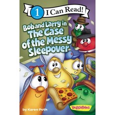 (영문도서) Bob and Larry in the Case of the Messy Sleepover: Level 1 Paperback, Zonderkidz, English, 9780310741664