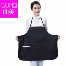 전자파차단앞치마 브랜드 임신기 방사능억제 앞치마 주방 인덕션 임산부옷 출근 사계절, C02-핑크