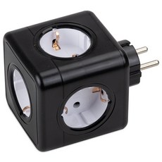 Power Cube V2 Multi-Tap 5 爪原裝, 77mm, 黑色, 1個