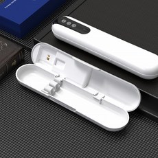 야외 나들이 휴대용 칫솔 선반 건조 칫솔, 흰색